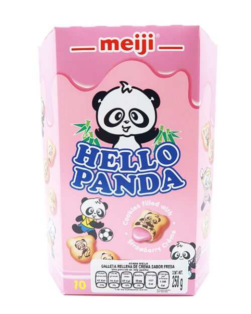 Meiji Hello Panda Fresa 