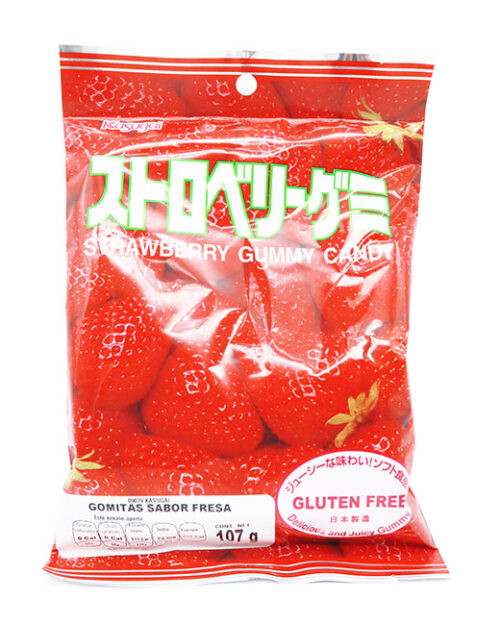Kasugai Gummy Candy Fresa