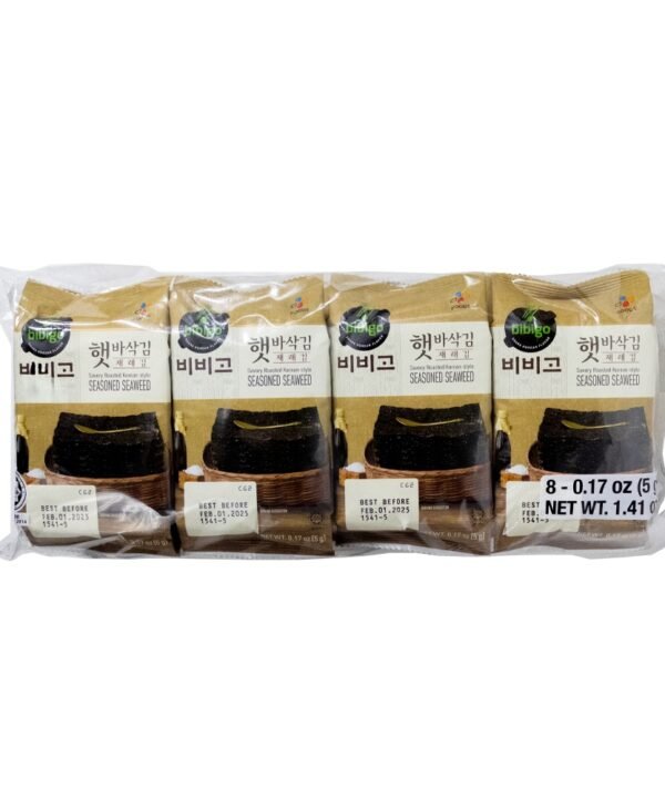 Cj Bibigo Alga Marina Crujiente Sazonada 8pack