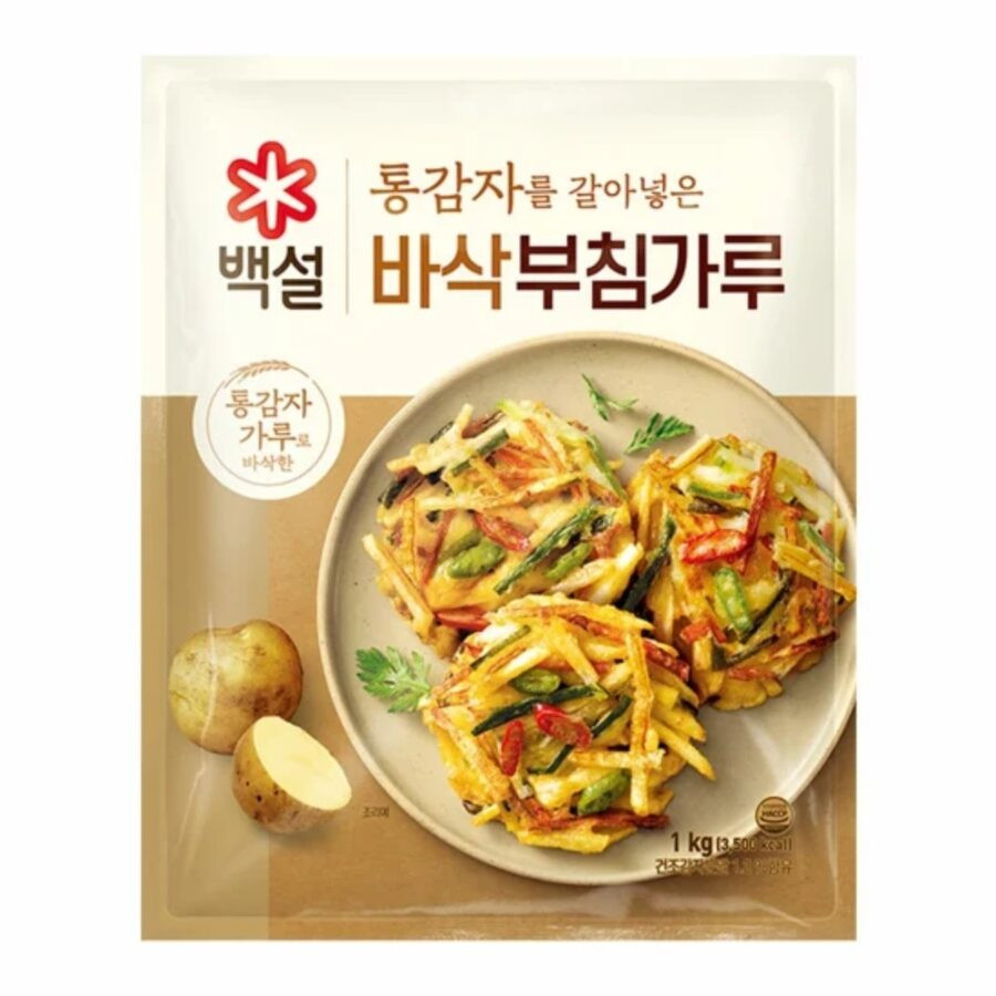 CJ Beksul Harina Con Papa para Pancakes Coreano 1Kg