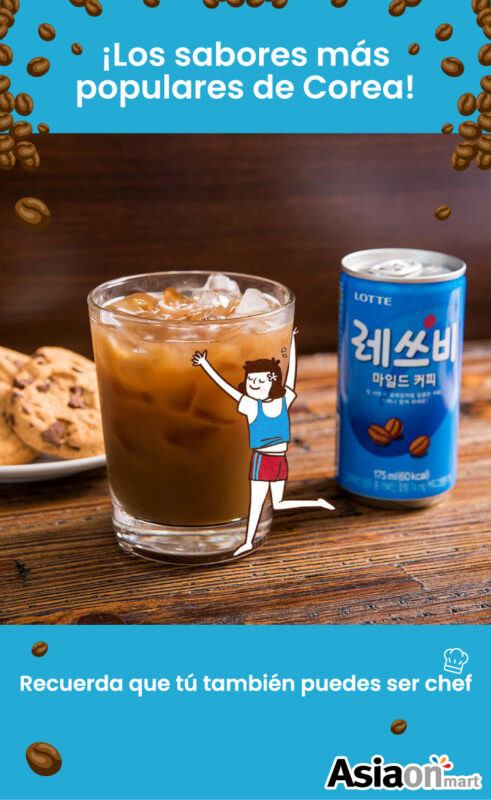 Lotte Lets Be Mild Coffe 175ml - No. 1 en Corea - Asiaon Mart