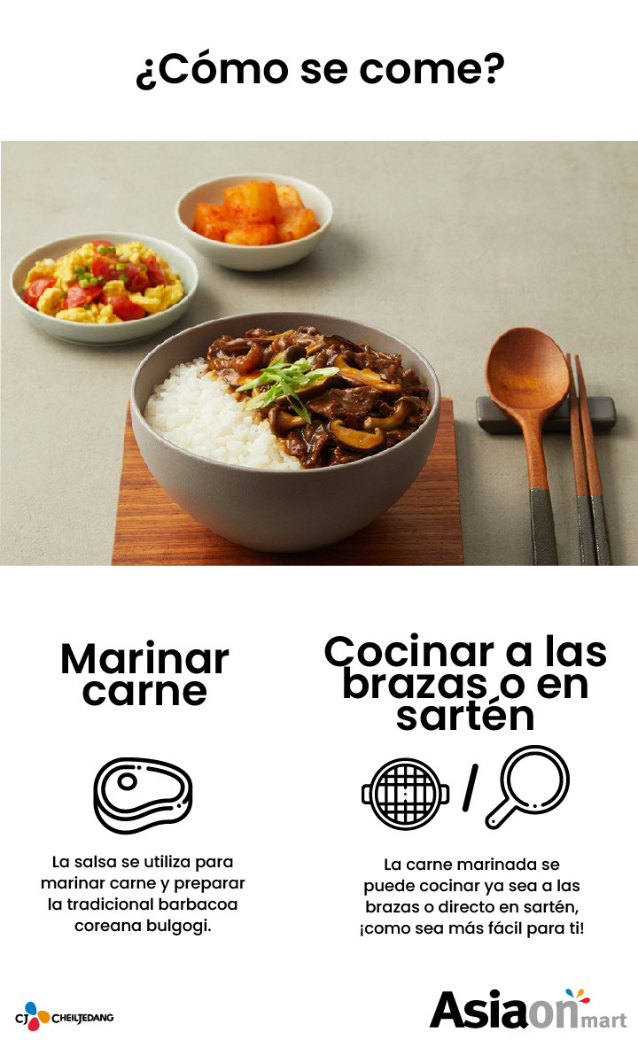 Cj Beksul Salsa Bulgogi Para Carne de Res