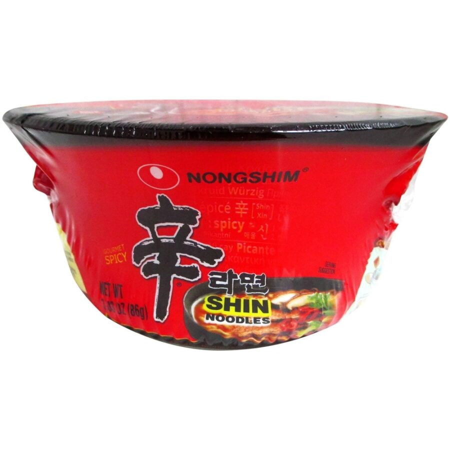 Nongshim Shin Bowl Noodle Soup 86g - Image 4