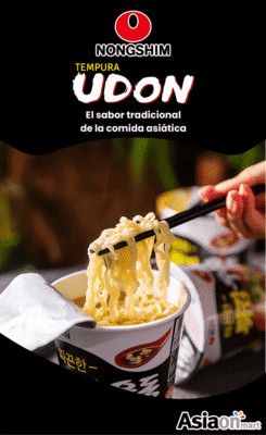 Nongshim Udon Noodle Soup 75 g | Sopa de Fideos Udon Coreanos