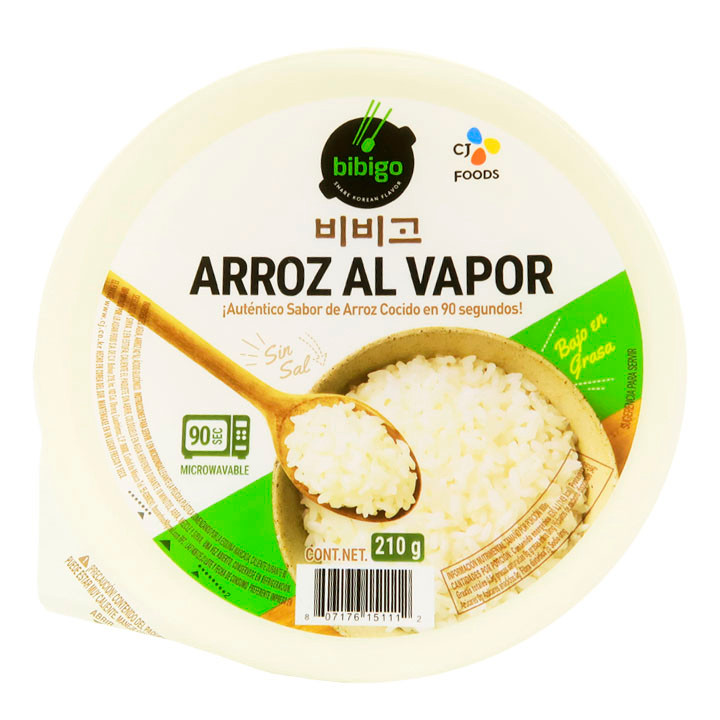  CJ Arroz instantáneo: Hetbahn blanco cocido, sin gluten y  vegano, instantáneo y apto para microondas, sin conservantes, saludable y  delicioso, 7.4 onzas [12 cuencos] (paquete de 12) : Comida Gourmet y  Alimentos