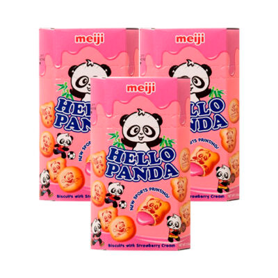 Meiji Hello Panda Fresa 60gr - Image 2