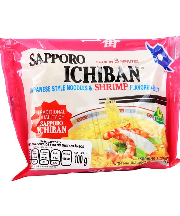 Sapporo Ichiban Camaron 100gr
