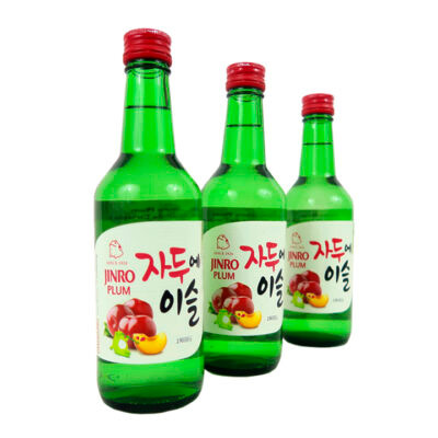 Jinro Soju Ciruela 360ml - Image 2