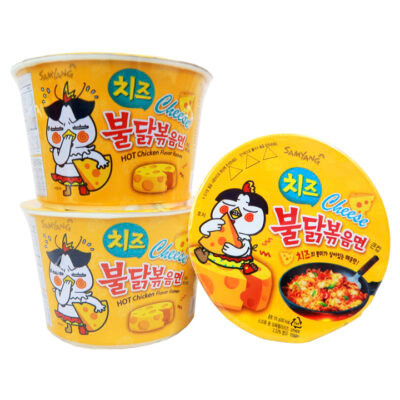 Samyang Hot Chicken Cheese Bowl 105gr - Image 3
