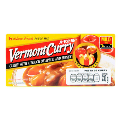 Vermont Curry Manzana Y Miel (Mild) 230gr