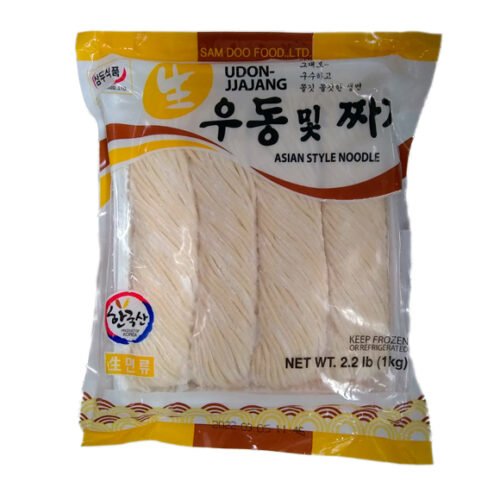 Asian Style Noodle Udon Jjajang