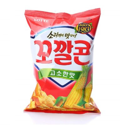 Lotte Popping Corn Chips Original 67gr - Image 2