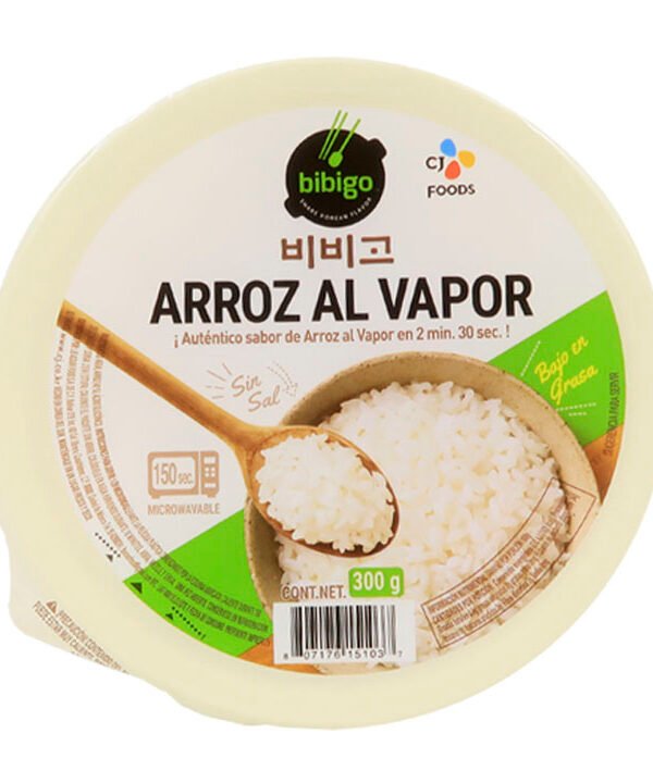 Cj Bibigo Arroz Al Vapor 210 gr