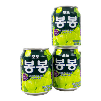 Haitai Bong Bong Jugo de Uva 238ml - Image 2