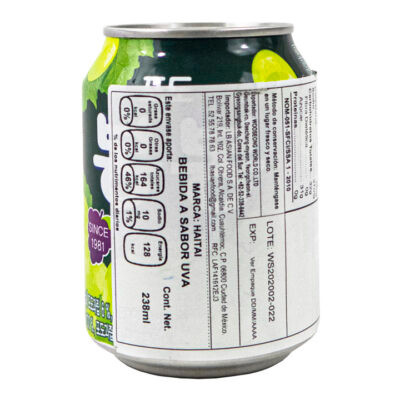 Haitai Bong Bong Jugo de Uva 238ml - Image 4