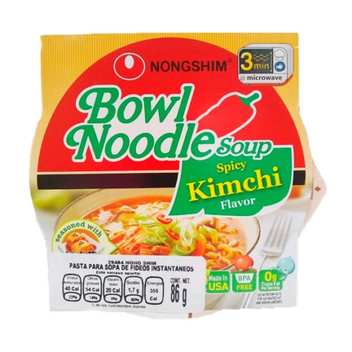 Nongshim Bowl Noodle Soup Kimchi 86 GR