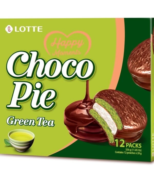 Lotte Chocopie Matcha 12pzs 336gr