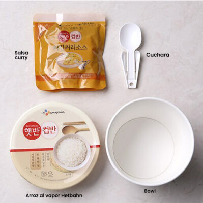 Cj Cupbahn Curry con Arroz 280gr - Image 3