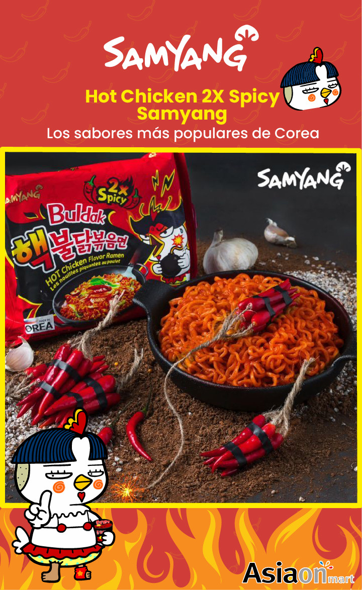 Samyang Hot Chicken Ramen 2X Spicy 140gr