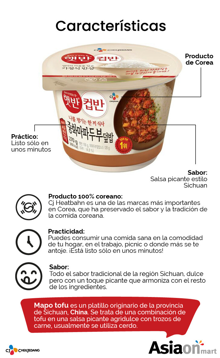 CJ Cupbahn Mapo Tofu 270gr