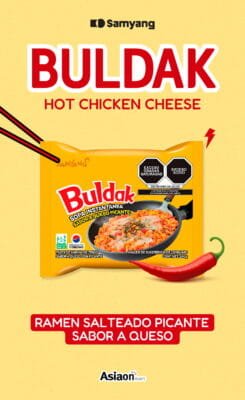 Ramen Coreano Picante con Queso