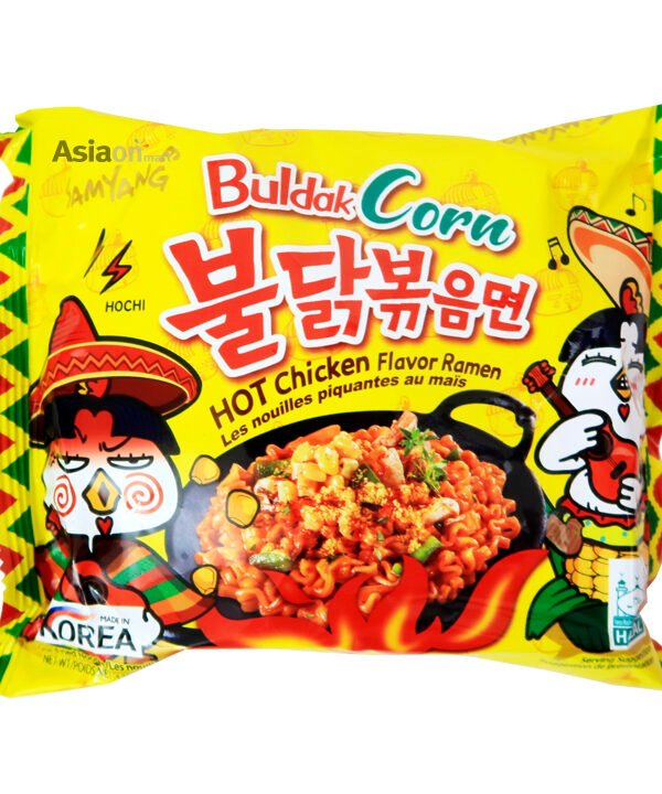 Samyang Buldak Hot Chicken Ramen Corn 130gr