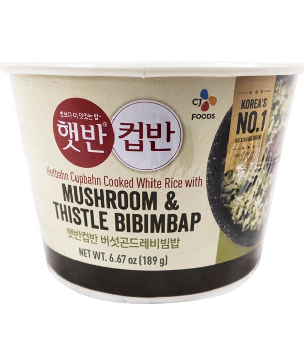Cj Cupbahn Bibimbap Hongos y Hierbas