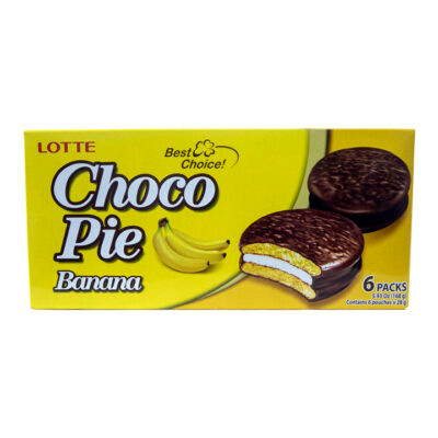 Lotte Choco pie banana