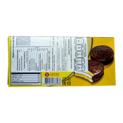 Lotte Choco Pie Banana 6pzs - Image 5