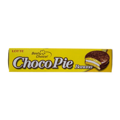 Lotte Choco Pie Banana 6pzs - Image 3