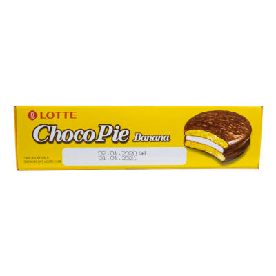 Lotte Choco Pie Banana 12pzs - Image 3