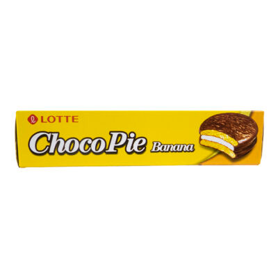 Lotte Choco Pie Banana 12pzs - Image 4