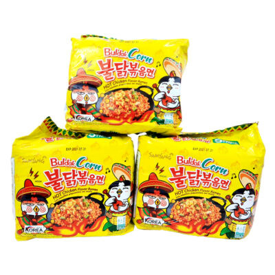 Samyang Hot Chicken Ramen Corn 5pack - Image 2