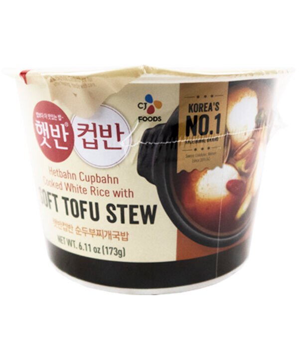 Cj Cupbahn Sundubu Jjigae (sopa de tofu)