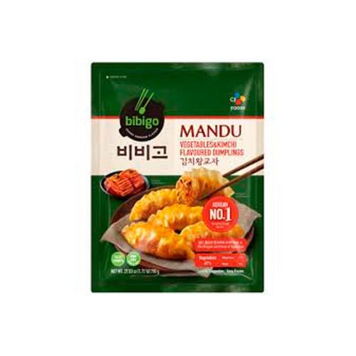 CJ Bibigo Mandu Vegetales y Kimchi Dumplings 780gr