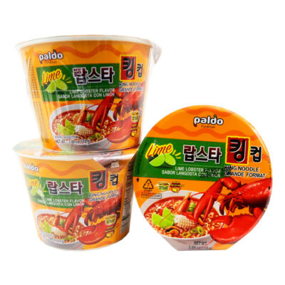 Paldo Lobster King Noodle Limón 110gr - Image 3