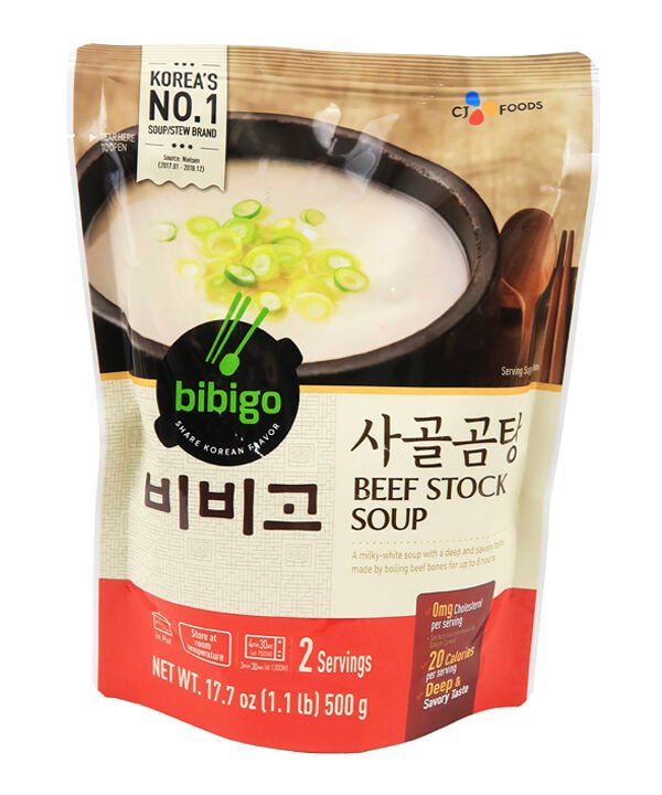 CJ Bibigo Gomtang Caldo de Huesos de Res 500gr