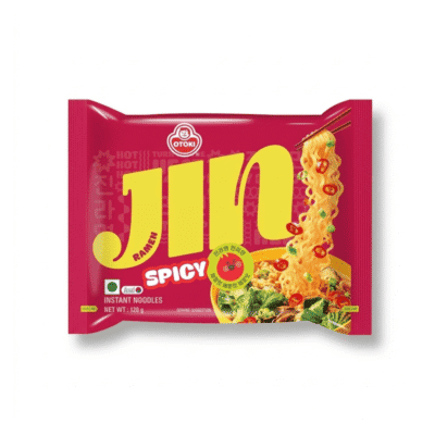 Ottogi Jin Ramen Spicy 120 g | Ramen Coreano Picante Instantáneo