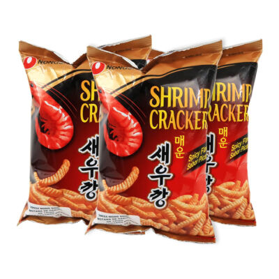 Nongshim Shrimp Crackers Spicy 75gr - Image 2