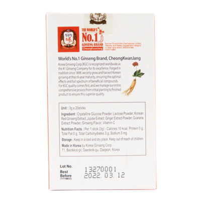Té de ginseng rojo con guaraná y jengibre - Image 4