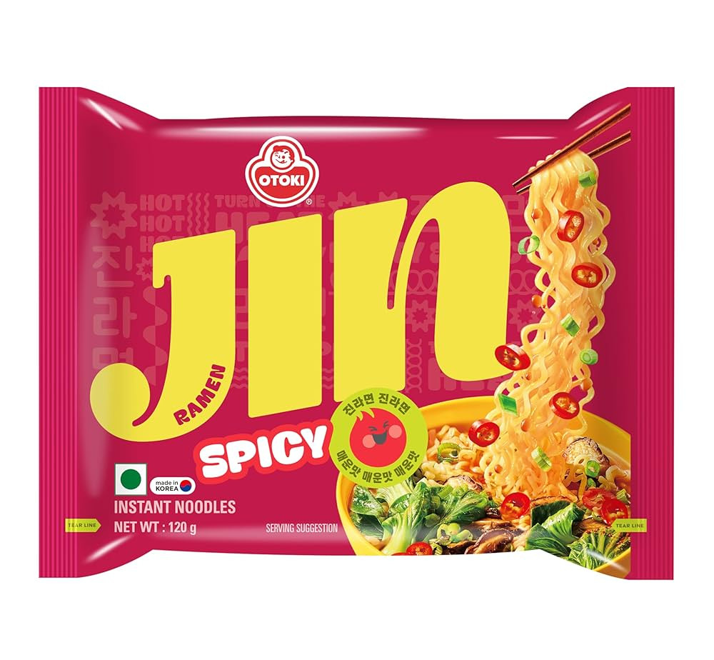 Ottogi Jin Ramen Spicy 120gr