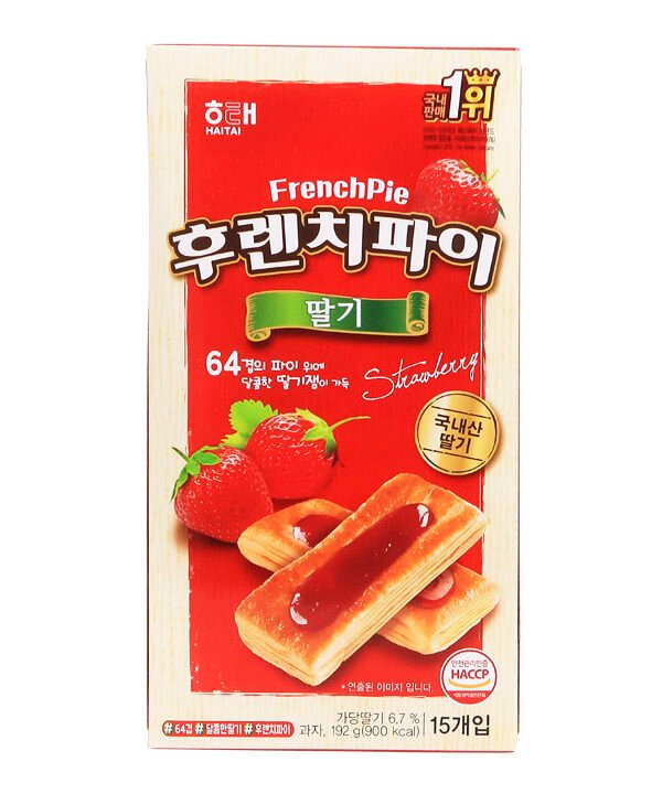 Haitai French Pie Fresa 192gr