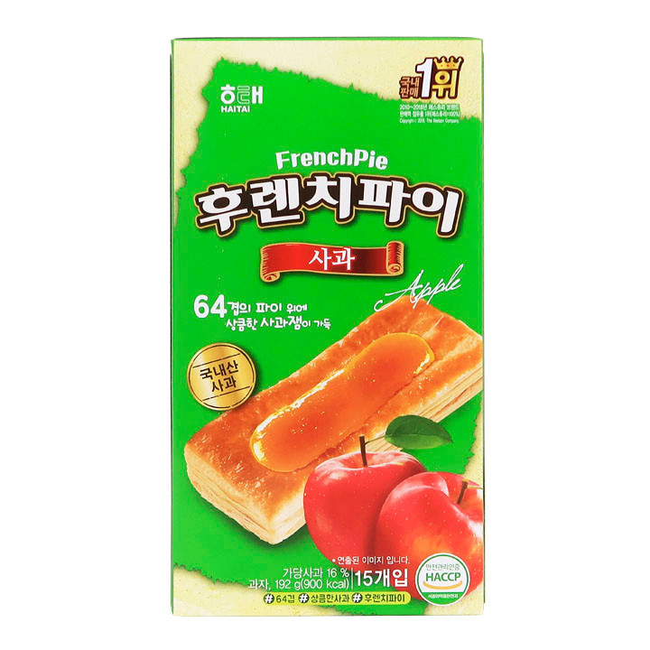 Haitai French Pie Manzana 192gr