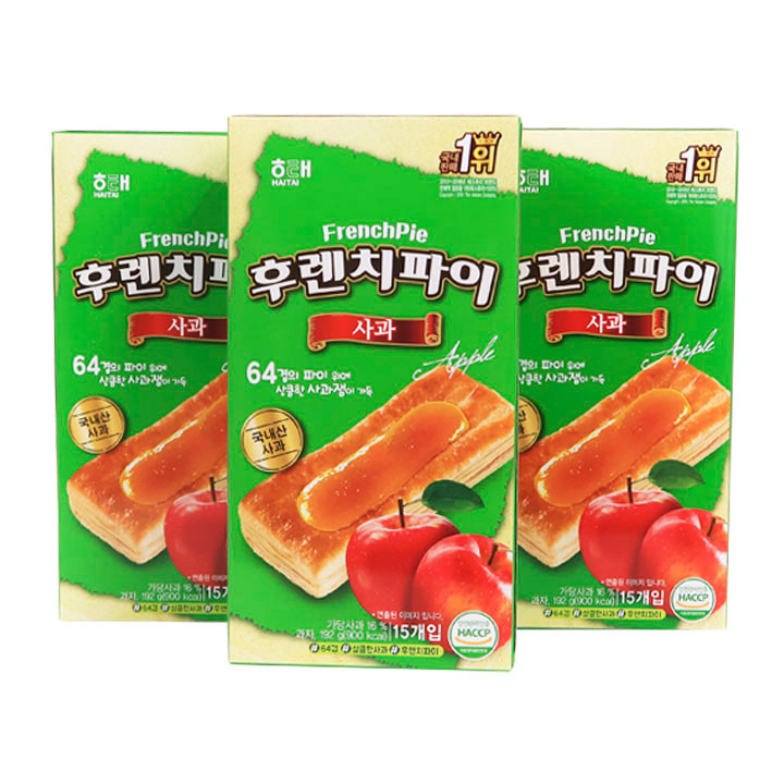 Haitai French Pie Manzana 192gr - Image 2