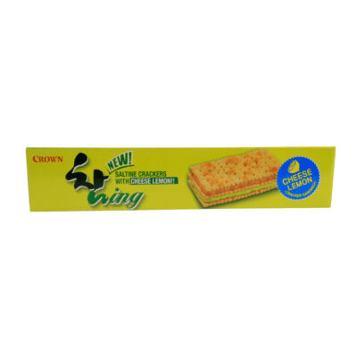Crown Cracker Cheese Lemon 135gr - Image 4