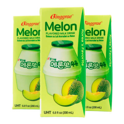 Binggrae Leche Sabor Melón 200ml - Image 2