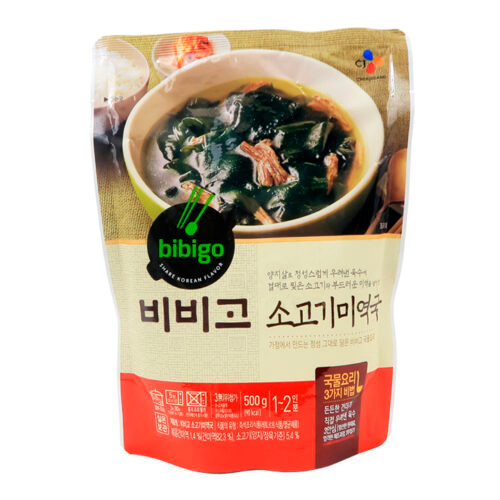 Cj Bibigo Sopa de Algas Miyeok guk 500gr