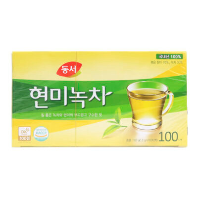 Dong Suh Té verde con arroz integral
