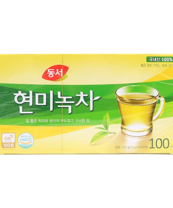 Dong Suh Té verde con arroz integral