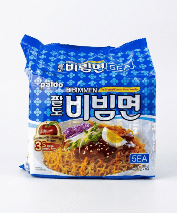 Paldo Bibim Men Ramen 5 Pack 650 g Fideos Coreanos Picantes